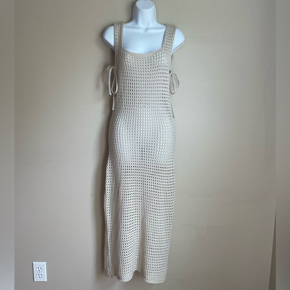 URBAN OUTFITTERS Knit Swim Cover Net Maxi Dress Women's Size S